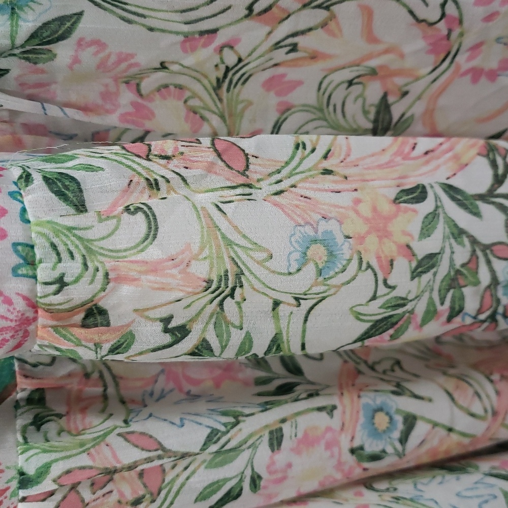 House of Harlow 1960 NWT Floral Tiered Chiffon Maxi Dress, XS - Picture 6 of 10